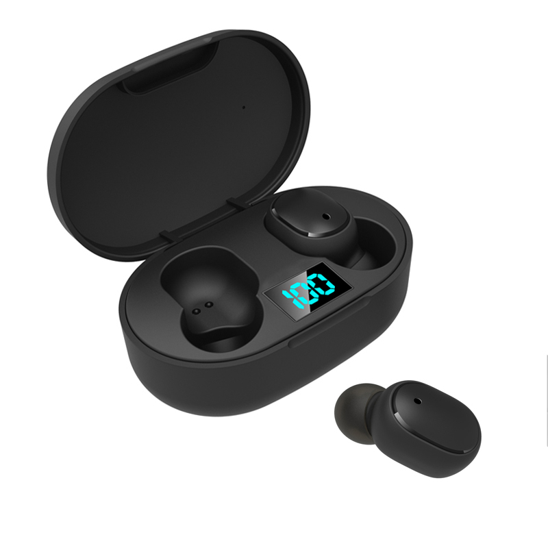 ND41_dS_59428 Słuchawki bluetooth E6s czarny
