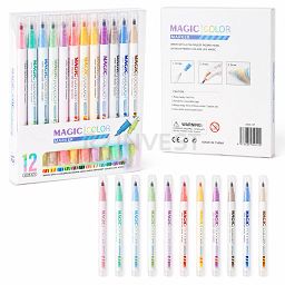 Double-ended magic color-changing pen-12colors