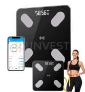 Body scale B2017 black with AAA battery