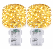 Solar copper wire string light 10m 100pcs LED