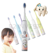 Toothbrush for kids white 6-9 years white