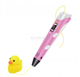 Długopis 3D PE12 różowy + wkład