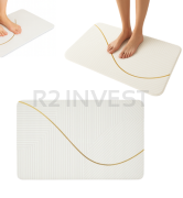 Bathroom mat 50x80 beige