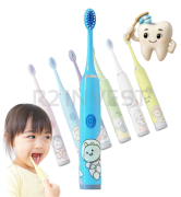 Toothbrush for kids blue 6-9 years blue