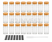 24in1 seasoning bottle wood cap