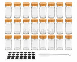 24in1 seasoning bottle wood cap