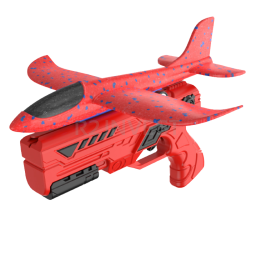 Pistolet samolot styropianowy czerwony