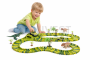 Dinosaur Track 120 pieces
