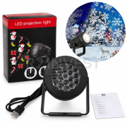 Snow LED projector